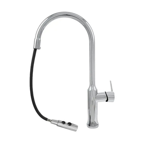 Baterie Bucatarie Cu Dus Extractibil Alama Sanitara Cf/1035/C - vivimall.ro