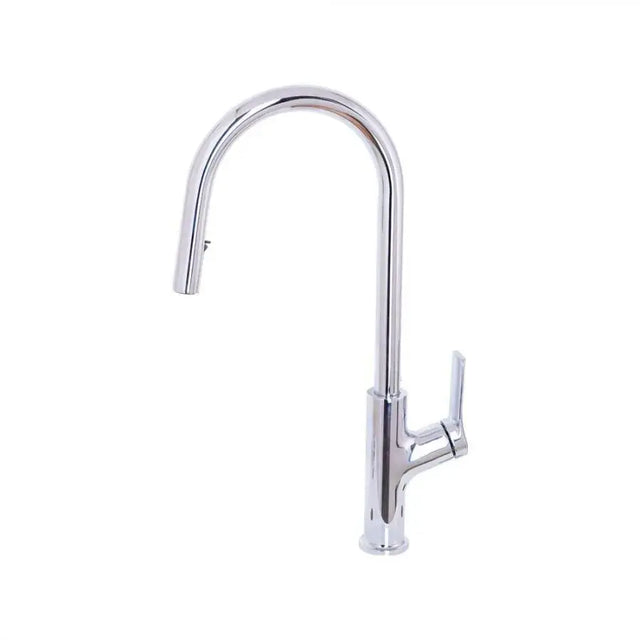 Baterie Bucatarie Cu Dus Extractabil, Inox Sus304, Crom - vivimall.ro