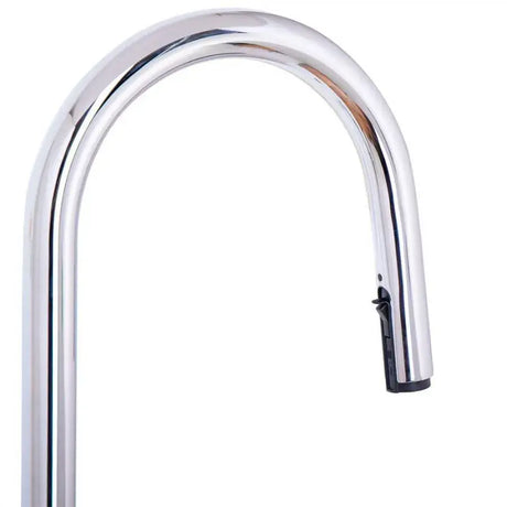 Baterie Bucatarie Cu Dus Extractabil, Inox Sus304, Crom - vivimall.ro