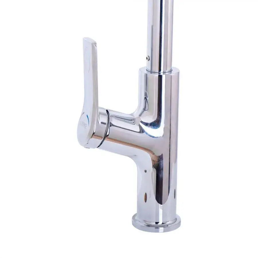 Baterie Bucatarie Cu Dus Extractabil, Inox Sus304, Crom - vivimall.ro