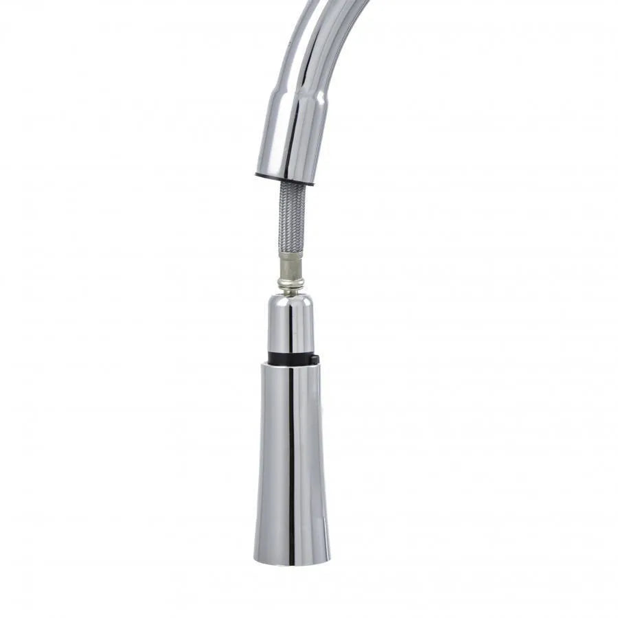 Baterie Bucatarie Cu Dus Extractibil Alama Sanitara Cf/1035/C1 - vivimall.ro