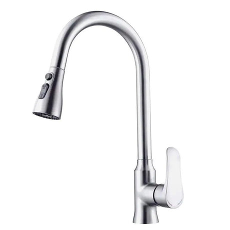 Baterie Bucătărie Duș Extractibil Inox ZY1014 | ZYHome - vivimall.ro