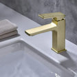 Baterie Lavoar Monocomanda Cartus Ceramic Alama Sanitara Satin Racorduri Si Kit Fixare Incluse 9807D - vivimall.ro