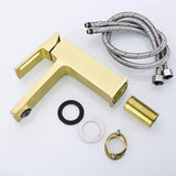 Baterie Lavoar Monocomanda Cartus Ceramic Alama Sanitara Satin Racorduri Si Kit Fixare Incluse 9807D - vivimall.ro