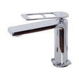 Baterie Lavoar Monocomanda Cartus Ceramic Alama Sanitara Crom Lucios Racorduri Si Kit Fixare Incluse 9707 - vivimall.ro