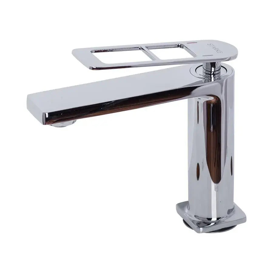 Baterie Lavoar Monocomanda Cartus Ceramic Alama Sanitara Crom Lucios Racorduri Si Kit Fixare Incluse 9707 - vivimall.ro