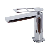Baterie Lavoar Monocomanda Cartus Ceramic Alama Sanitara Crom Lucios Racorduri Si Kit Fixare Incluse 9707 - vivimall.ro