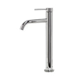 Baterie Lavoar Monocomanda Inalta Cartus Ceramic Alama Sanitara Crom Lucios Racorduri Si Kit Fixare Incluse 7527 - vivimall.ro