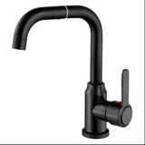 Baterie Monocomanda Lavoar/Bucatarie Pipa Pivotanta Aliaj Cartus Ceramic Inox Satinat Racorduri Kit Fixare Incluse Cp108 - vivimall.ro