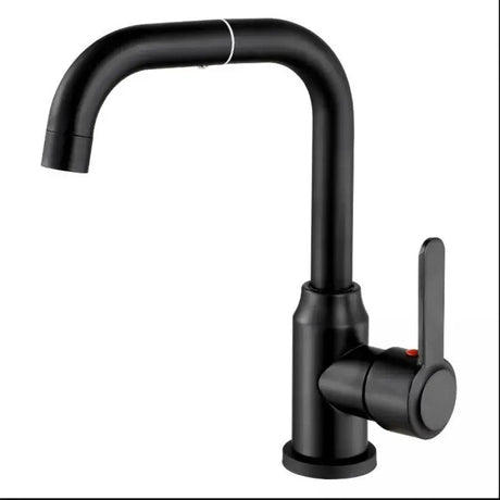 Baterie Monocomanda Lavoar/Bucatarie Pipa Pivotanta Aliaj Cartus Ceramic Inox Satinat Racorduri Kit Fixare Incluse Cp108 - vivimall.ro