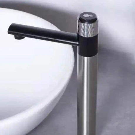 Baterie Lavoar Apa Rece Start-Stop Inox Sus304, Satinat - vivimall.ro