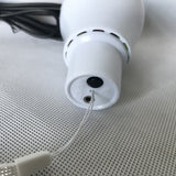 Bec portabil cu panou solar Vivimall, pentru camping, utilizare exterior/interior, 3.6V, 400 mAh, 6.2 x 10 cm, alb rece - vivimall.ro