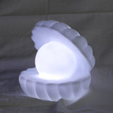 Lampa De Veghe, Model Scoica Cu Perla, Lumina Calda, Led, Baterii Incluse 3 X Lr44,