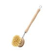 Perie De Curatat Vase Si Alimente, Din Lemn De Fag Cu Coada, 24 X 5.8 Cm, Perie Din Sisal, Crem - vivimall.ro