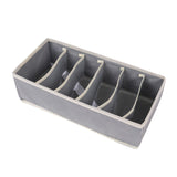 Cutie De Depozitare, Pentru Lenjerie, Sosete Si Sutiene, Material Textil, 6 Compartimente, Culoare