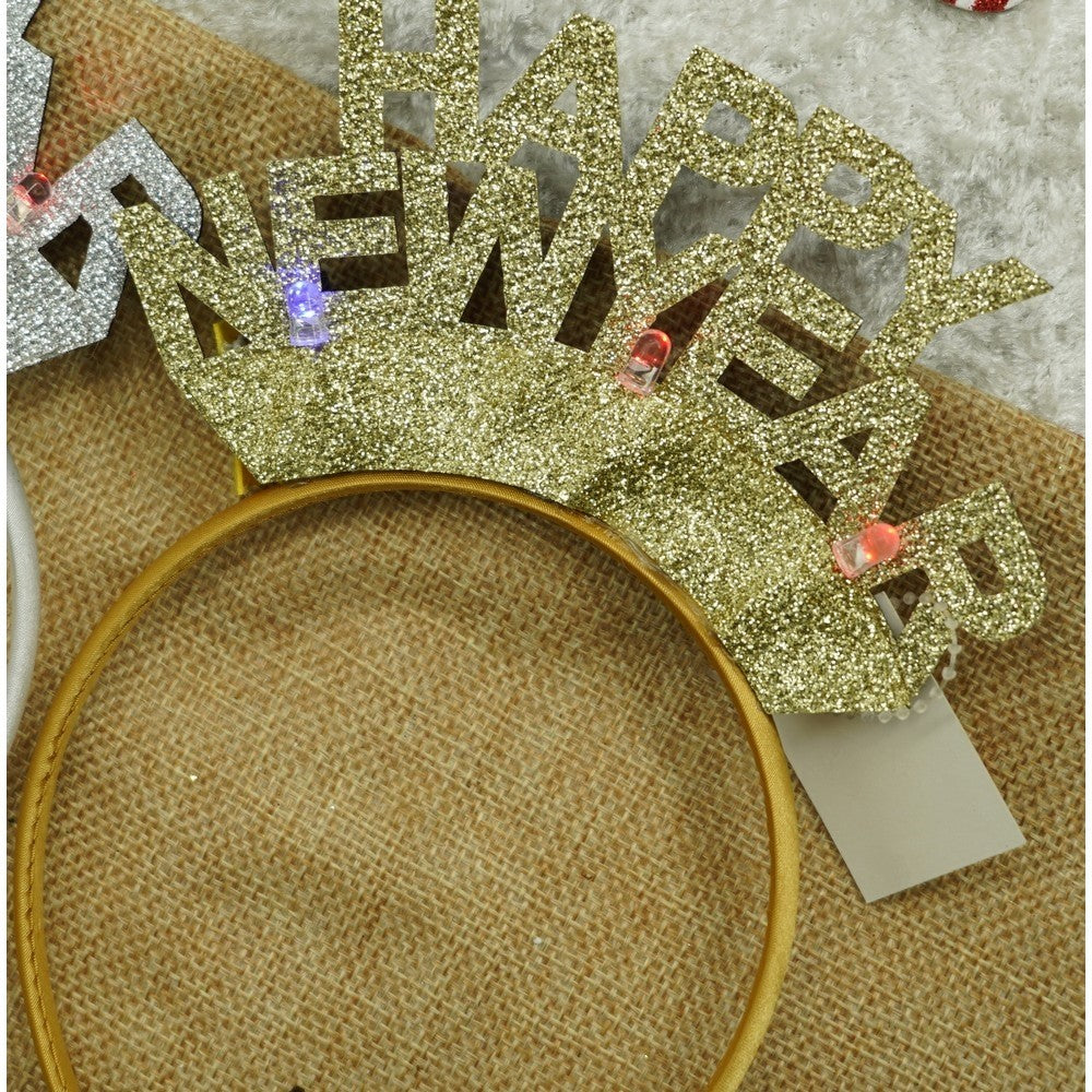 Bentita/Cerc Happy Newyear, Culoare, Marime Standard