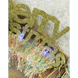 Bentita/Cerc Mery Cristmas, Culoare Cu Beteala, Marime Standard