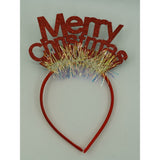 Bentita/Cerc Mery Cristmas, Culoare Cu Sclipici, Marime Standard
