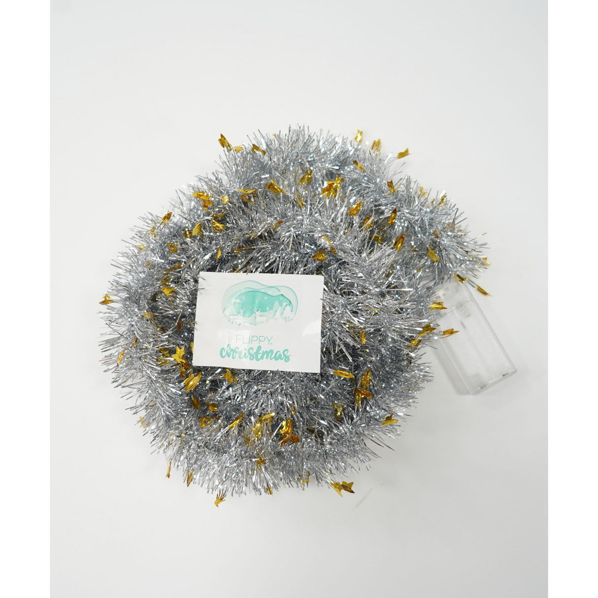 Beteala Craciun Cu Led, Aurie, Pvc, Sir, Artificiala