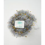 Beteala Craciun Cu Led, Aurie, Pvc, Sir, Artificiala