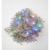 Beteala Craciun Cu Led, Aurie, Pvc, Sir, Artificiala