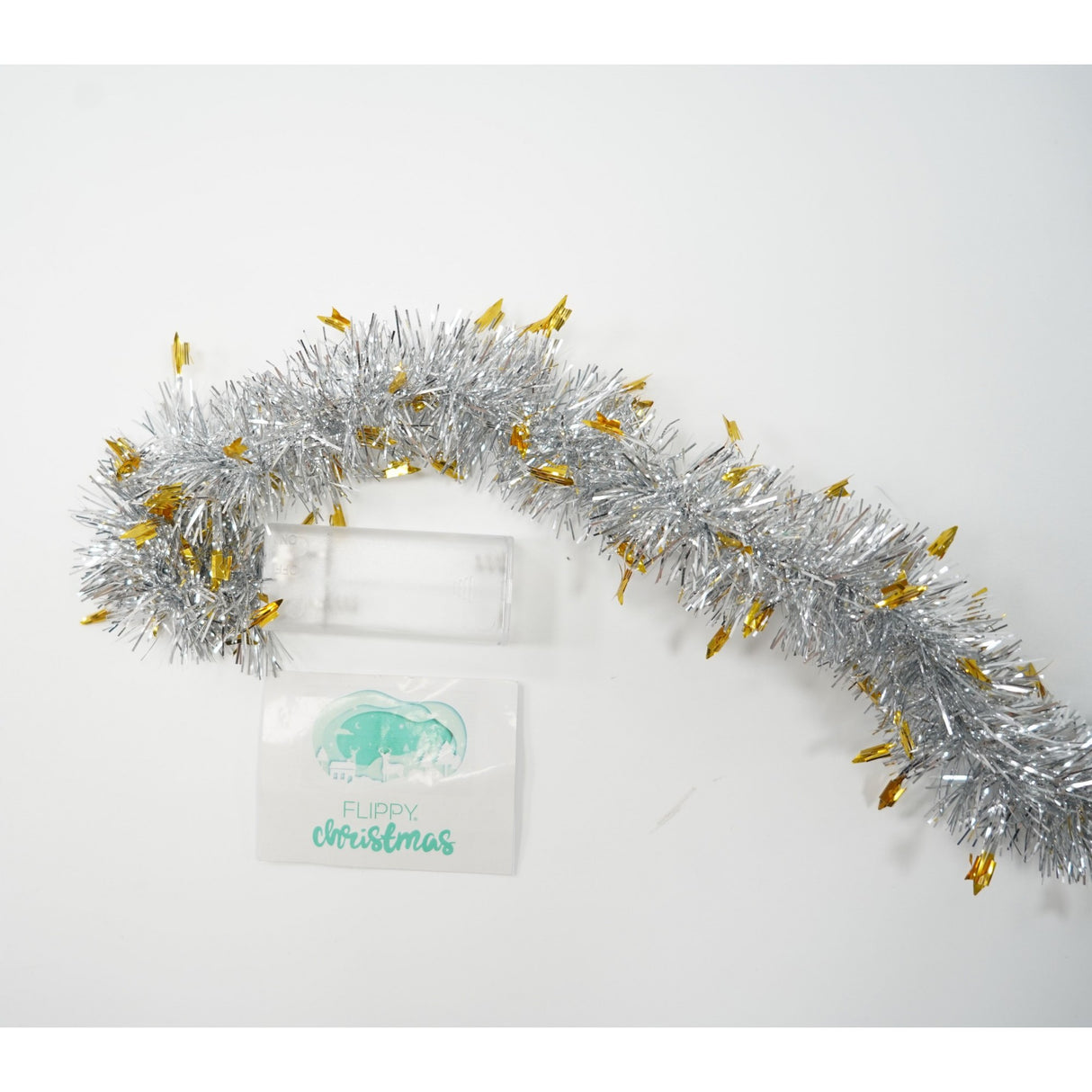 Beteala Craciun Cu Led, Aurie, Pvc, Sir, Artificiala