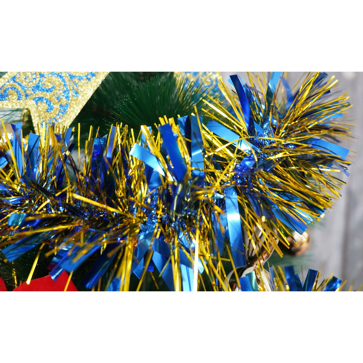 Beteala Craciun, Flippy, albastru, marimea: 2 m x 11 cm material:folie PVC, interior/exterior - vivimall.ro