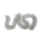 Beteala Craciun, Flippy, argintiu, marimea: 2 m x 11 cm material:folie PVC, interior/exterior - vivimall.ro