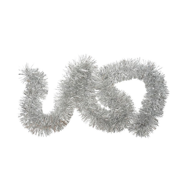 Beteala Craciun, Flippy, argintiu, marimea: 2 m x 11 cm material:folie PVC, interior/exterior - vivimall.ro