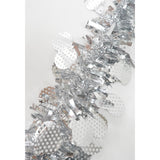 Beteala Craciun, Flippy, argintiu, marimea:  2 m x 11 cm x 9 cm material:folie PVC, interior/exterior - vivimall.ro