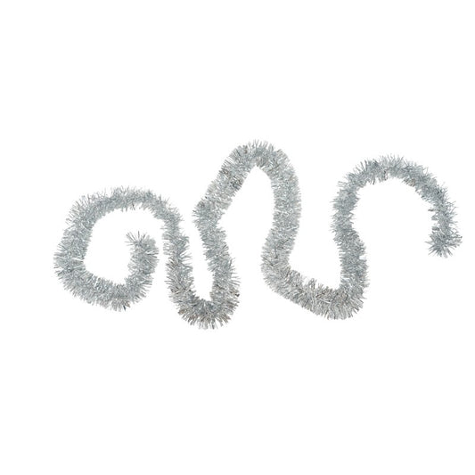 Beteala Craciun, Vivimall, argintiu, marimea: 2 m x 5 cm material:folie PVC, interior/exterior - vivimall.ro