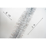 Beteala Craciun, Flippy, argintiu, marimea: 2 m x 8 cm material:folie PVC, interior/exterior - vivimall.ro