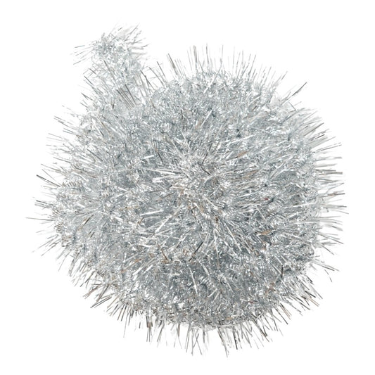 Beteala Craciun, Vivimall, argintiu, marimea: 2 m x 8 cm material:folie PVC, interior/exterior - vivimall.ro