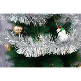 Beteala Craciun, Flippy, argintiu, marimea: 2 m x 9 cm material:folie PVC, interior/exterior - vivimall.ro