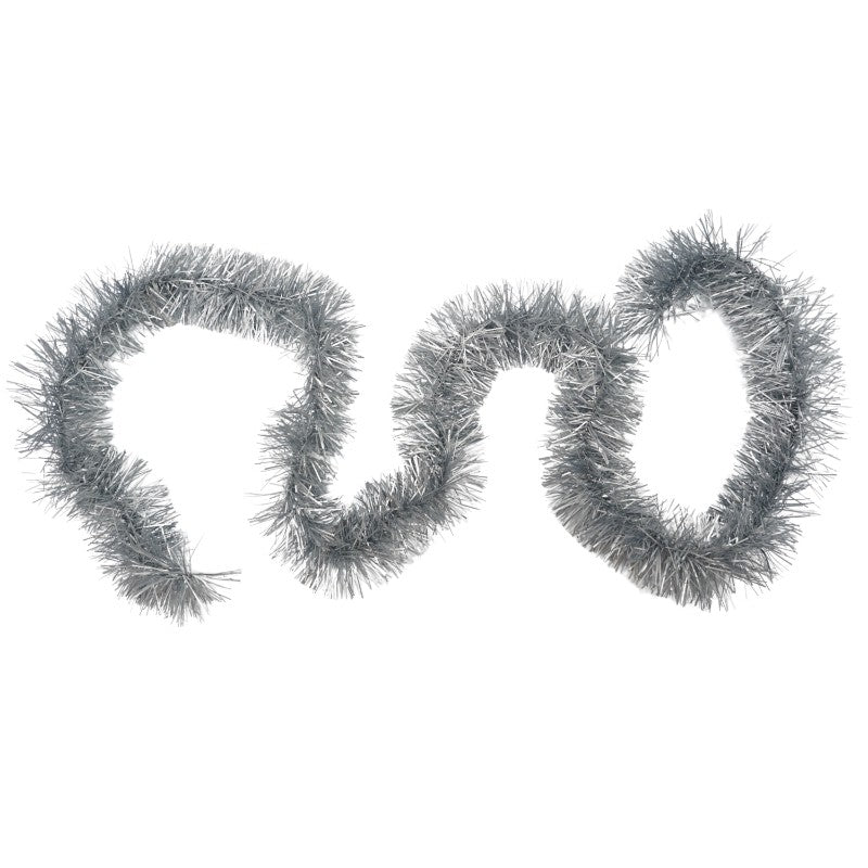 Beteala Craciun, Flippy, argintiu, marimea: 2 m x 9 cm material:folie PVC, interior/exterior - vivimall.ro