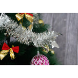 Beteala Craciun, Flippy, argintiu, marimea: 2 m x 9 cm x 5 cm material:folie PVC, interior/exterior - vivimall.ro