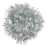 Beteala Craciun, Flippy, argintiu, marimea:  2 m x 9 cm x 9 cm material:folie PVC, interior/exterior - vivimall.ro