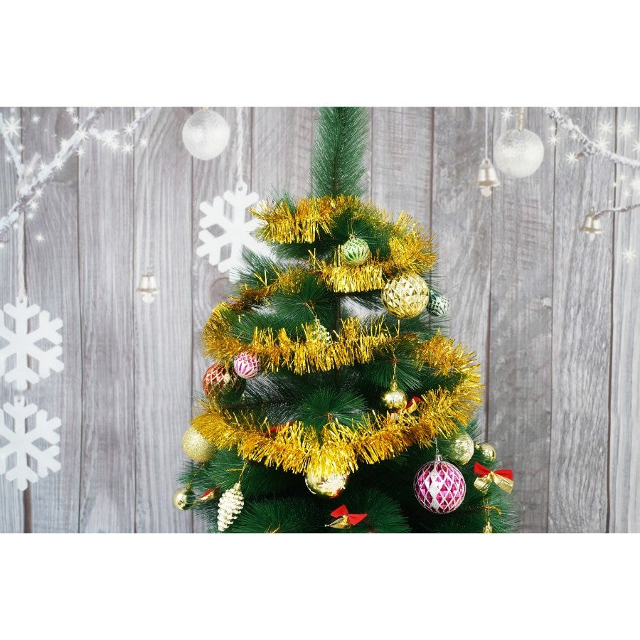 Beteala Craciun, Flippy, auriu, marimea: 2 m x 7 cm material:folie PVC, interior/exterior - vivimall.ro