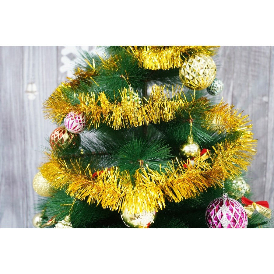 Beteala Craciun, Flippy, auriu, marimea: 2 m x 7 cm material:folie PVC, interior/exterior - vivimall.ro