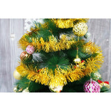 Beteala Craciun, Flippy, auriu, marimea: 2 m x 7 cm material:folie PVC, interior/exterior - vivimall.ro