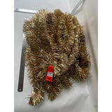 Beteala Craciun, Flippy, auriu, marimea: 2 m x 9 cm material:folie PVC, interior/exterior - vivimall.ro