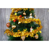 Beteala Craciun, Flippy, auriu, marimea: 2 m x 9 cm x 5 cm material:folie PVC, interior/exterior - vivimall.ro