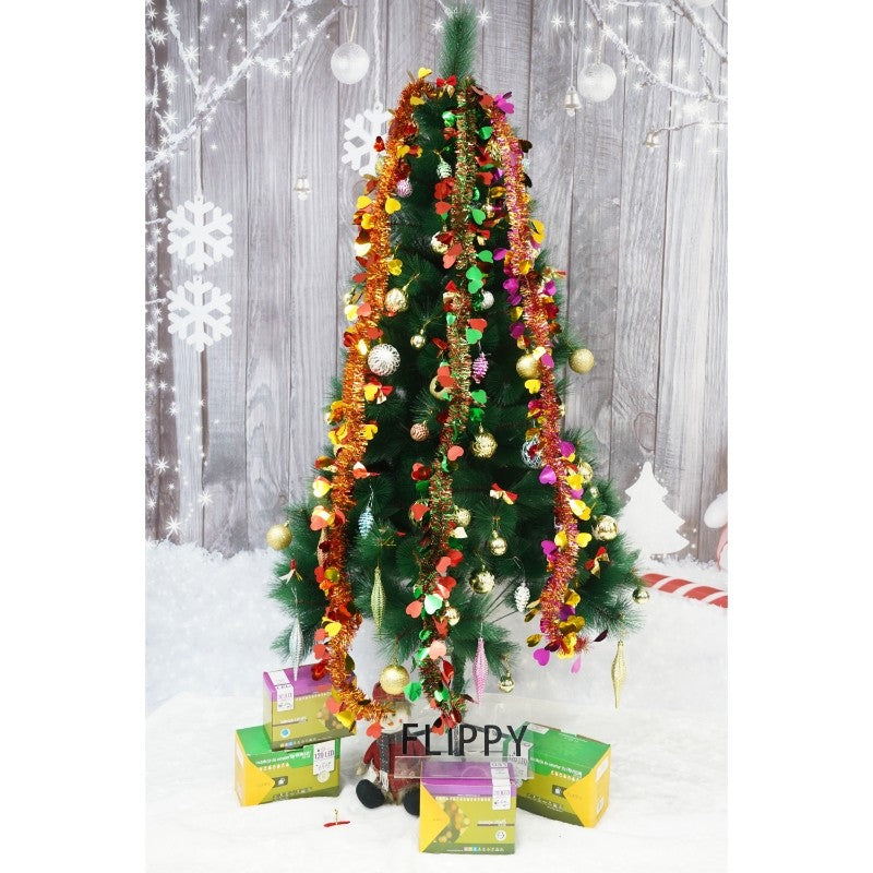 Beteala Craciun, Flippy, auriu, marimea: 2 m x 9 cm x 9 cm material:folie PVC, interior/exterior - vivimall.ro