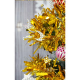 Beteala Craciun, Flippy, auriu, marimea: 2 m x 9 cm x 9 cm material:folie PVC, interior/exterior - vivimall.ro