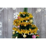 Beteala Craciun, Flippy, auriu, marimea: 2 m x 9 cm x 9 cm material:folie PVC, interior/exterior - vivimall.ro