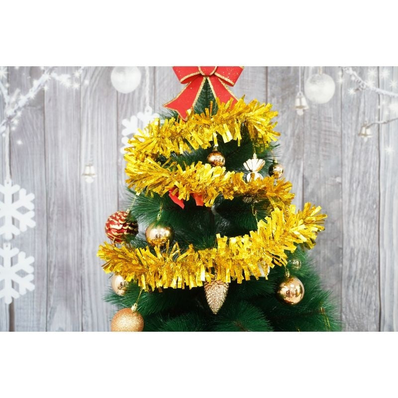 Beteala Craciun, Flippy, galben, marimea: 2 m x 9 cm material:folie PVC, interior/exterior - vivimall.ro