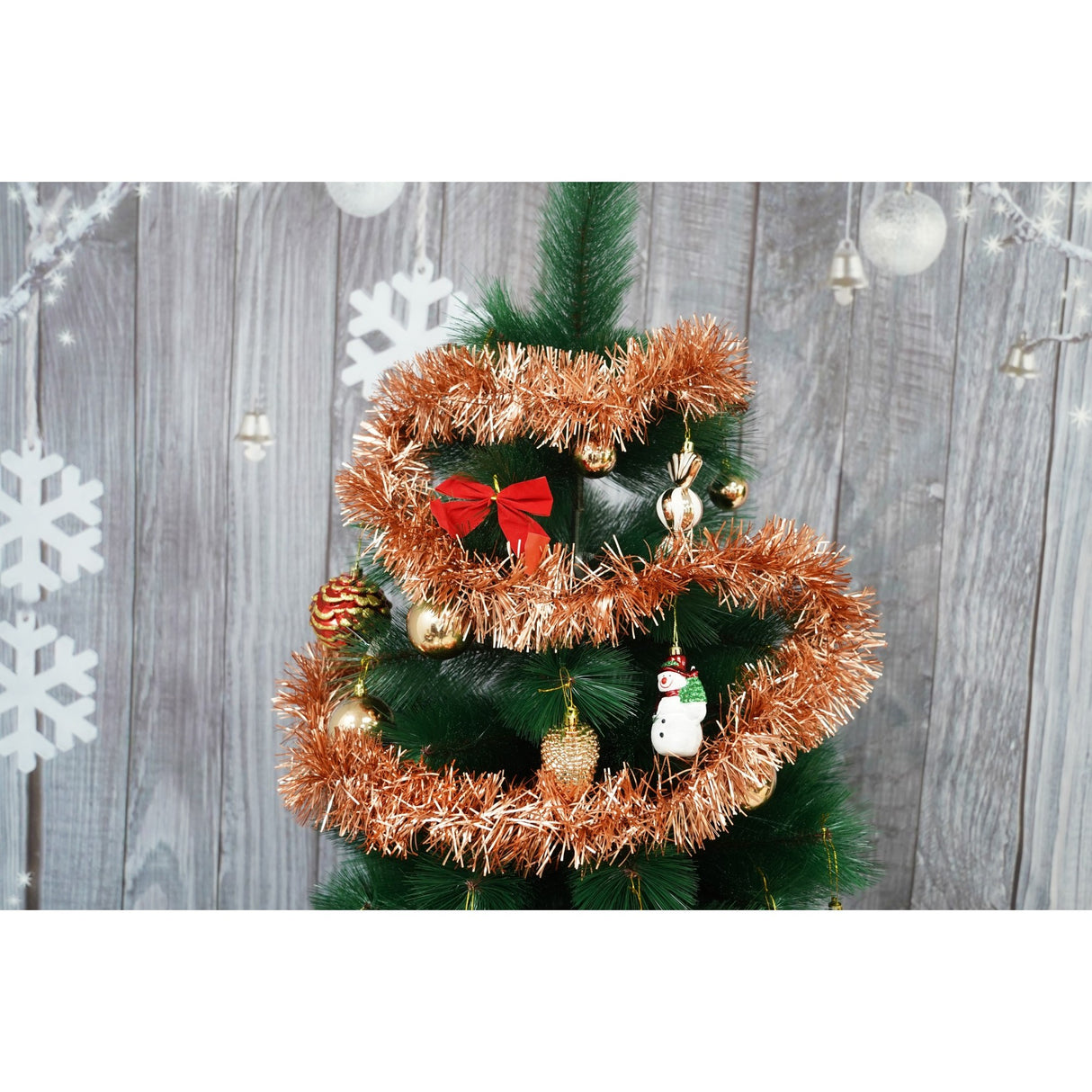 Beteala Craciun, Flippy, portocale, marimea: 2 m x 9 cm material:folie PVC, interior/exterior - vivimall.ro