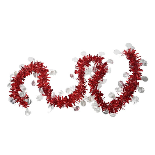 Beteala Craciun, Vivimall, roșu, marimea:  2 m x 11 cm x 9 cm material:folie PVC, interior/exterior - vivimall.ro