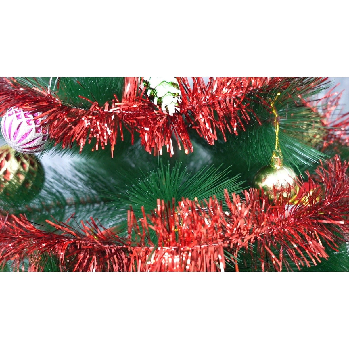 Beteala Craciun, Flippy, roșu, marimea: 2 m x 7 cm material:folie PVC, interior/exterior - vivimall.ro