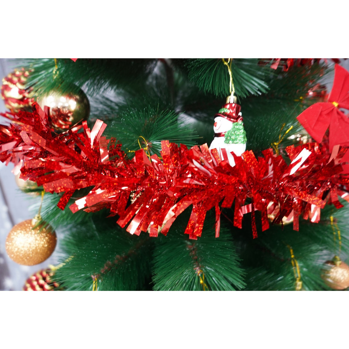 Beteala Craciun, Flippy, roșu, marimea: 2 m x 9 cm material:folie PVC, interior/exterior - vivimall.ro